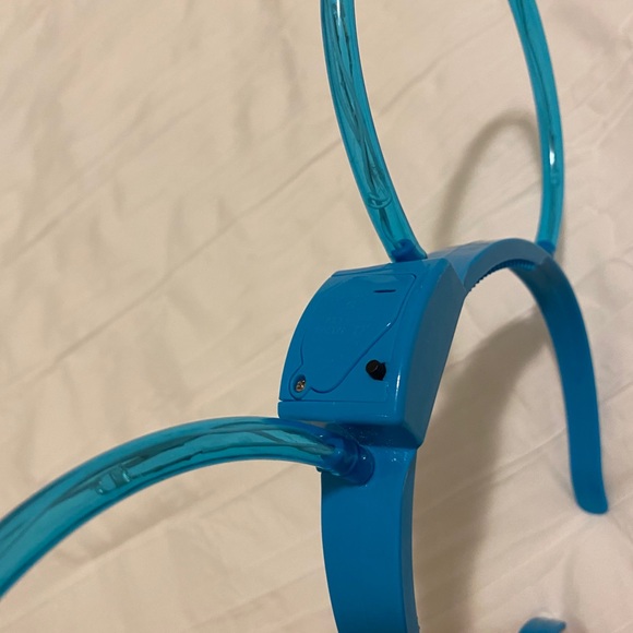 BLUE LIGHT UP MICKEY EARS - Picture 2 of 2